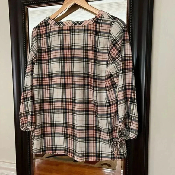 Skies are Blue Plaid‎ Shirt Small - Picture 2 of 5